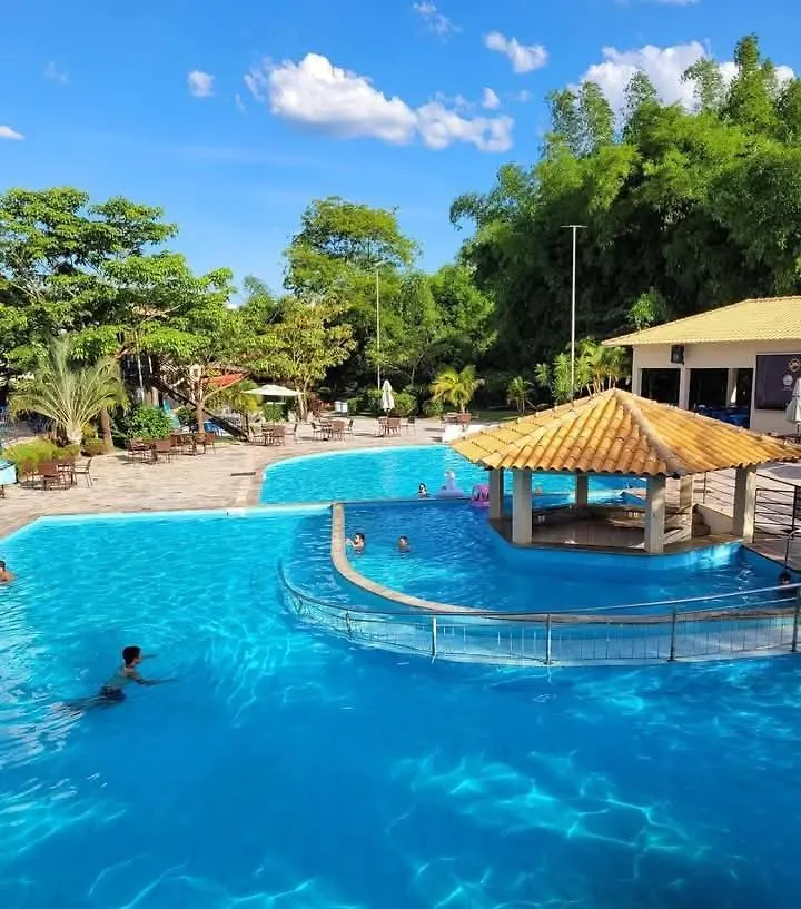 Hotel apartamentowy Flat Com Piscinas Termais E Area De Lazer Completa Caldas Novas