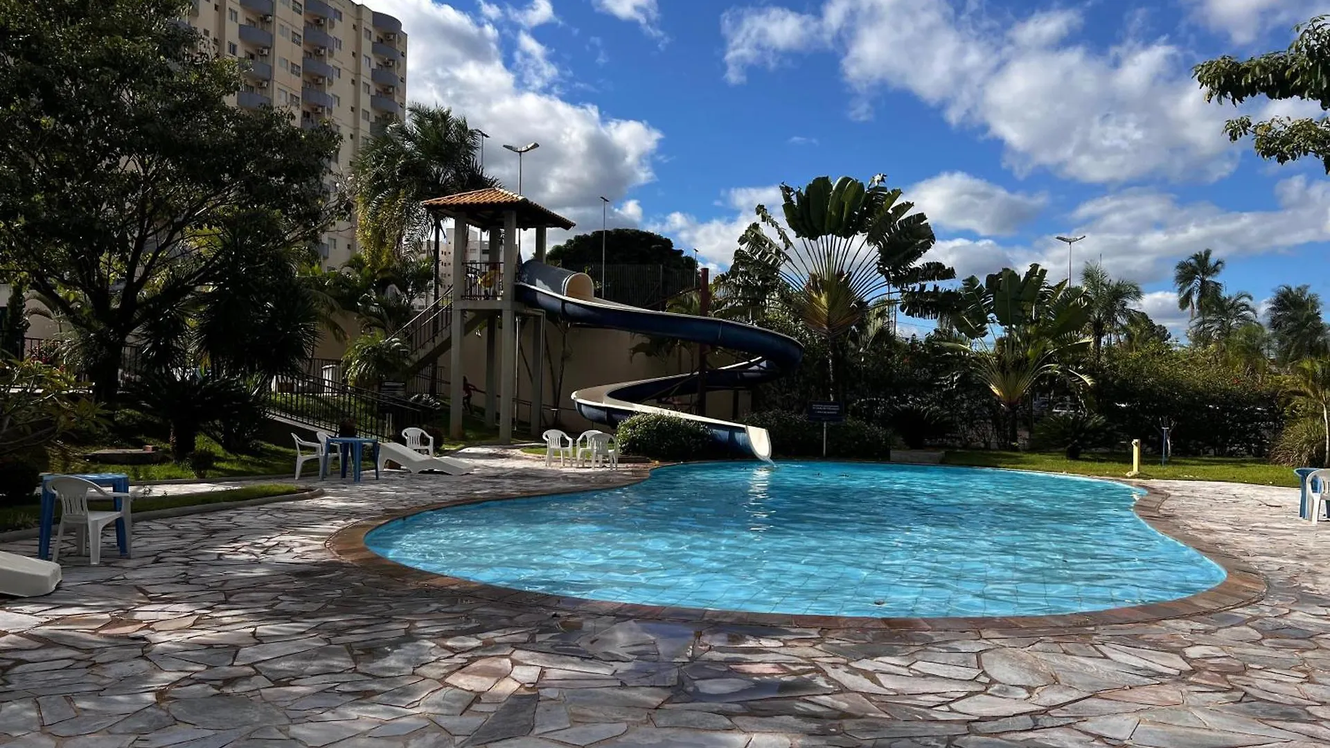 Hotel apartamentowy Flat Com Piscinas Termais E Area De Lazer Completa Caldas Novas