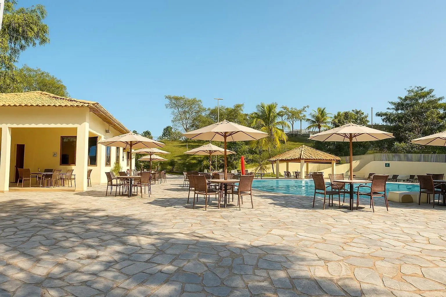 Hotel apartamentowy Flat Com Piscinas Termais E Area De Lazer Completa Caldas Novas
