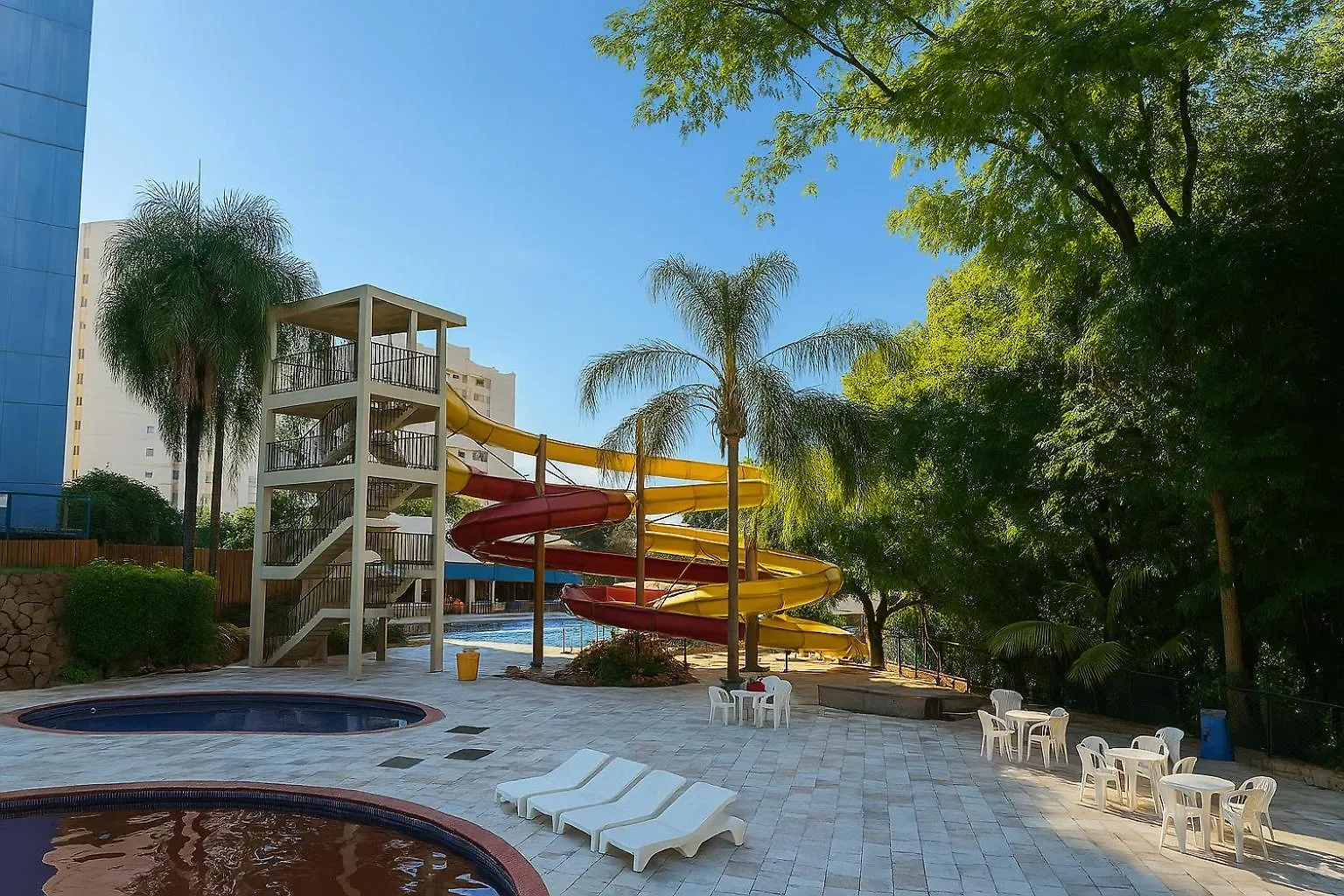 Flat Com Piscinas Termais E Area De Lazer Completa Caldas Novas 0*,